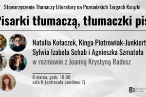 Spotkania z dr Natalią Kołaczek i prof. Sylwią Izabelą Schab na Poznańskich Targach Książki