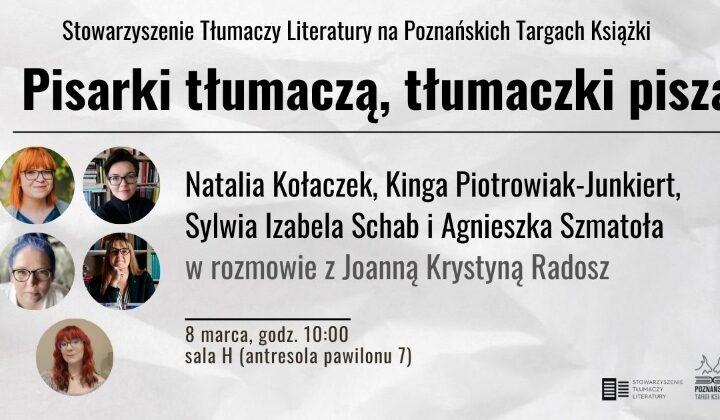 Spotkania z dr Natalią Kołaczek i prof. Sylwią Izabelą Schab na Poznańskich Targach Książki