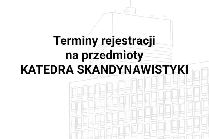 Terminy rejestracji na przedmioty